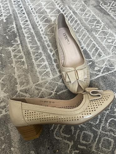 Оксфорды: Туфли, 35, Verona, Новый, цвет - Бежевый, Самовывоз, Платная доставка — 3