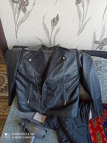 стильное: Куртка-косуха из чёрной искусственной кожи. - Классический — 4