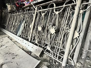 металл уголки: Металлический забор, Другой материал, Декоративный, Покраска забора — 1