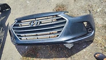 Бампер Hyundai, Б/у, Оригинал