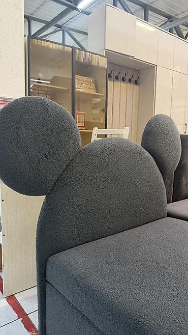 царга: Детская односпальная кровать с мягким изголовьем «ушки» - Дизайн — 1