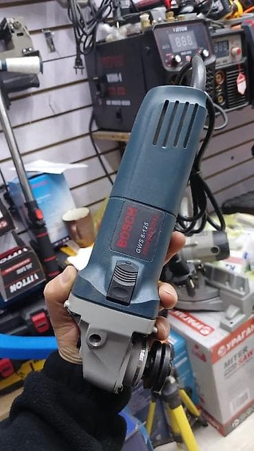 Электр шаймандары: Угловая шлифмашина Bosch GWS 8-125 Professional - Диаметр круга: 125 — 2