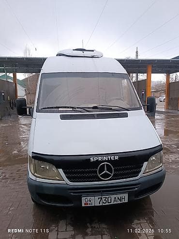 аренда морозильной камеры: Mercedes-Benz Sprinter, высокий длиннобазный фургон-рефрижератор — 1