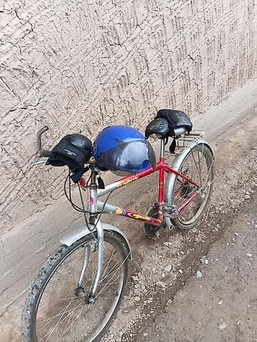 Городской/туринговый велосипед с багажником и полными крыльями — 1