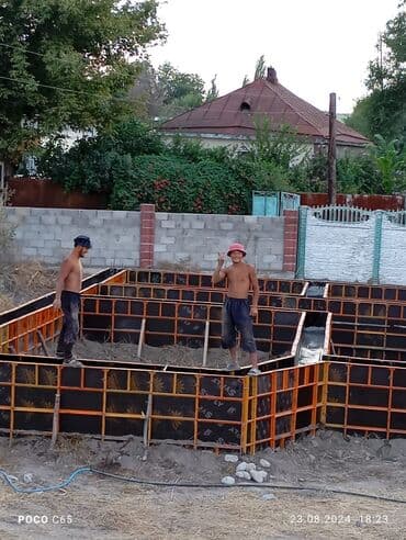 цены на строительные работы: Опалубки, Монолит, Ригель Гарантия, Монтаж, Демонтаж Больше 6 лет опыта — 9