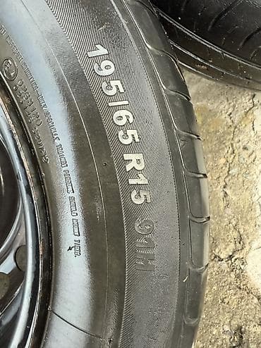 колпачки на колёса: Колеса в сборе 195 / 65 / R 15, Лето, Б/у, Комплект, Легковые, Железные, отверстий - 5 — 9