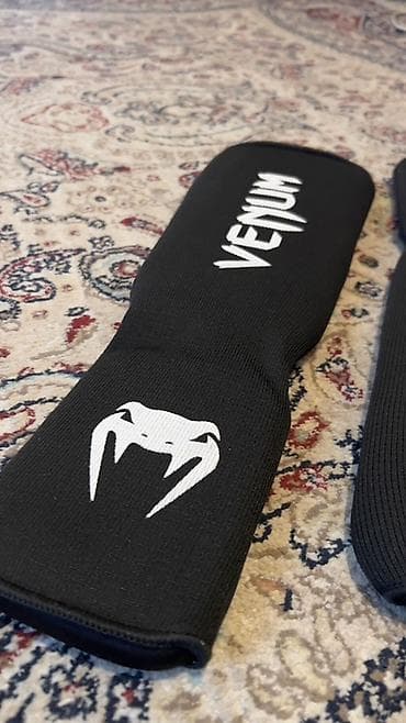 гетры без ступни: Наколенники/голеностопы Venum (пара) для единоборств - Тип: мягкие — 2