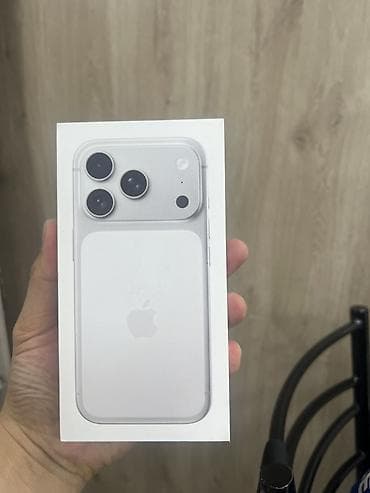 IPhone 17 Pro, 512 ГБ, Серебристый, Кабель at lalafo.kg IPhone 17 Pro, 512 ГБ, Серебристый, Кабель
