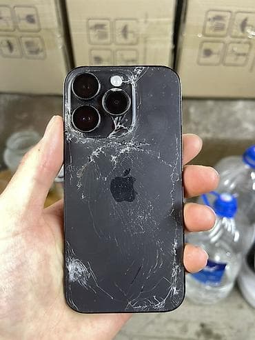 Уюлдук телефондор жана аксессуарлар: IPhone 14 Pro, Графит — 1