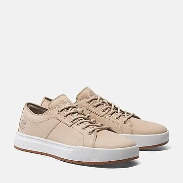 timberland: Мужские кеды Timberland, цвет: бежевый (песочный). Состояние новых — 6