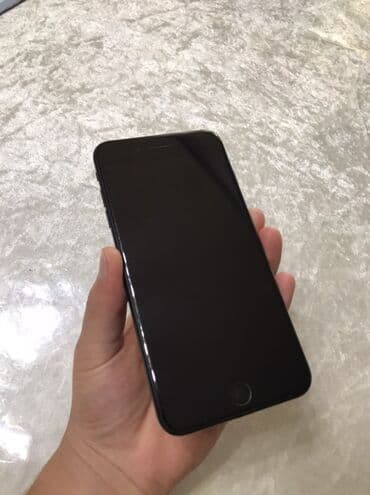 айфон 7 плюс: IPhone 7 Plus, Колдонулган, 256 ГБ, Кара, Каптама, Заряддоочу түзүлүш, 99 % — 8