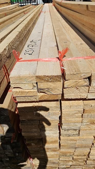 заборный: Доски, Строганные, Для строительства, Сосна — 1