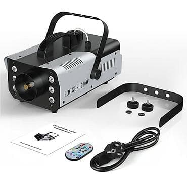 Дым-машина Fogger 1200W с LED‑подсветкой и пультом ДУ - Мощность