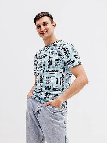 alivemax цена: Футболки оптом - Мужская футболка (унисекс) для повседневной носки — 6