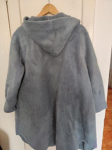 Женские брюки: Бомбер утеплённый драп с кожаной отделкой б/у а отличном состоянии — 9