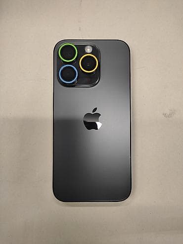 телефон айфон 15про: IPhone 15 Pro, 128 ГБ, Черный, Чехол — 6