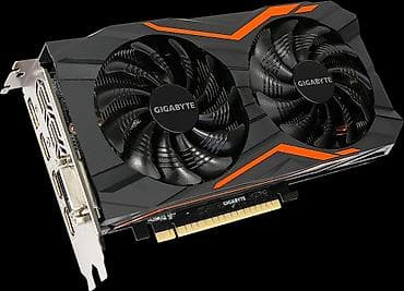Видеокарта для ПК, Б/у, Gigabyte, GeForce GTX, 2 ГБ