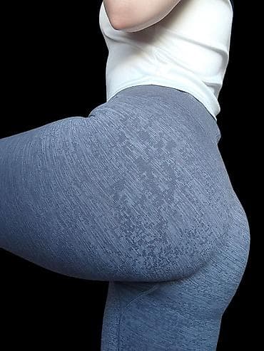 легинсы: Бесшовные женские леггинсы для спорта и повседневной носки. - Высокая — 8