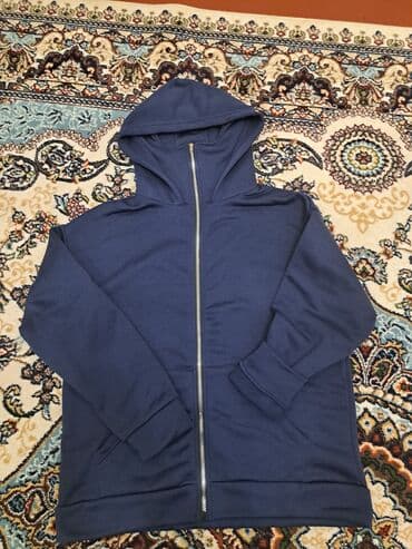 спортивная сумка для тренировок: Мужская толстовка, Новый, цвет - Черный — 2