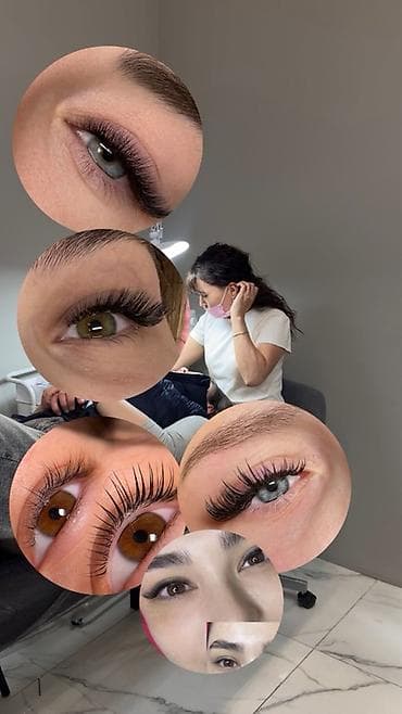 перманентный макияж бровей: Ресницы, Классика, Гипоаллергенные материалы — 1