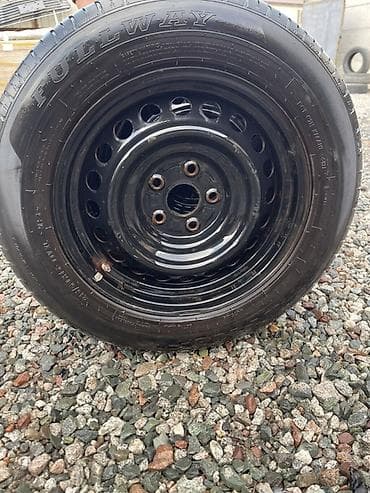 Колеса в сборе R 16, Всесезонная, Запаска, Железные, отверстий - 5