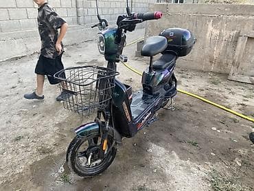 Велосипеддер: Электровелосипед-скутер AZBOA - Компоновка city bike с платформой для — 2
