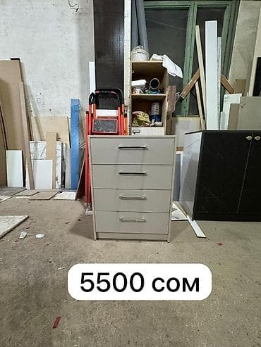 кухонный гарнитур на заказ: Комплект офисной мебели, ДСП, цвет - Бежевый — 2