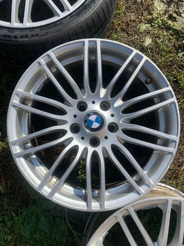 зимние шины на ниву 21214: Литые Диски R 18 BMW, Комплект, отверстий - 5, Б/у — 7