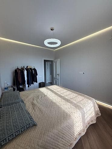 3 комнаты, 90 м², Ата-Тюрк парк Элитка, 6 этаж, Евроремонт