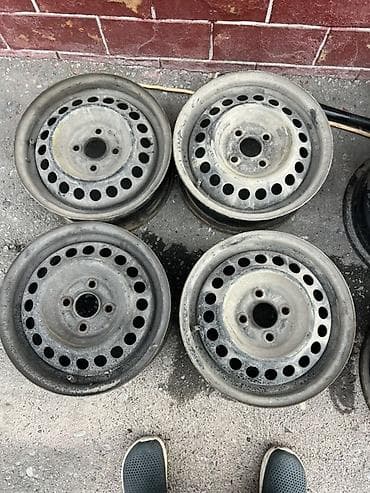 r16 5x112: Железные Диски R 14 Комплект, отверстий - 4 — 1