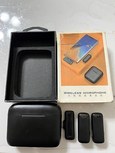 переговорное устройство: Беспроводной микрофонный комплект для смартфонов - Комплектация: два — 2