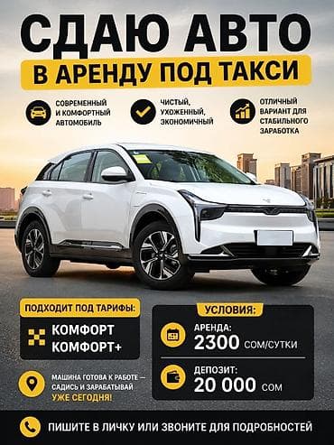 аренда точки: Сдаю BYD под такси, Посуточно, | Залог — 1