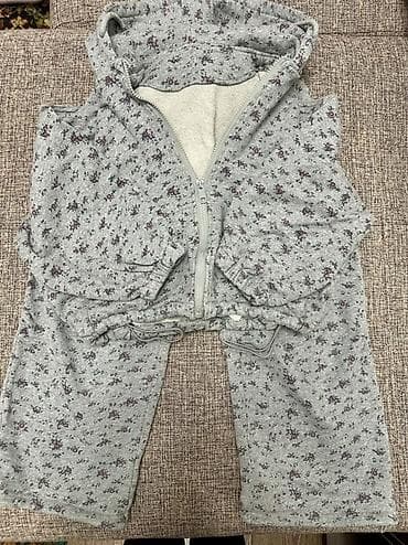 корейский одежда: Комплект, цвет - Серый — 1