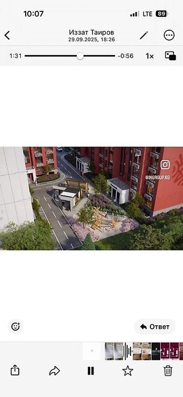 калыка акиева боконбаева: Строится, 1 комната, 49 м² — 5