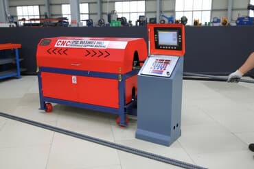 гидроабразивная резка: Автоматический гидравлический резак для стальных стержней с числовым — 1