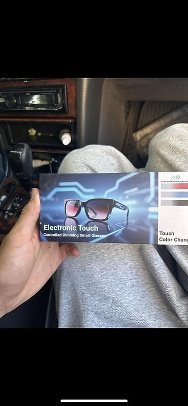 Очки: Электронные смарт‑очки Electronic Touch - Управляемое затемнение — 1