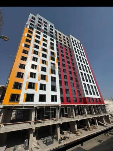 долгосрочный аренда квартира бишкек: 1 комната, 56 м², Элитка, 5 этаж, ПСО (под самоотделку) — 2