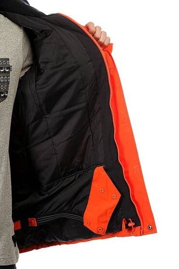 flight: Куртка, Quiksilver, Новый, С утеплителем, Удлинённая куртка, Вентиляционные клапаны, Внутренние и внешние карманы — 9