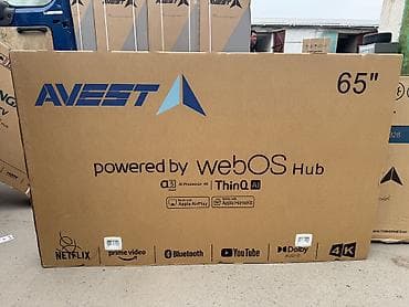 m7 pro: 🔥🔥💥СРОЧНАЯ АКЦИЯ💥🔥🔥 Телевизор AVEST 65UHD77 webos magic пульт 165 см — 1