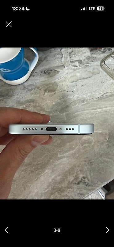 aiphone 13: IPhone 15, Новый, 128 ГБ, Blue Titanium, Наушники, Зарядное устройство, Чехол, 100 % — 3