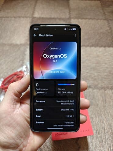 самсунг с 21 телефон: OnePlus 12, Б/у, 256 ГБ, цвет - Черный, 2 SIM — 1