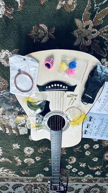 сколько стоит прогулочный катер: Акустическая гитара 40" с вырезом (cutaway), цвет – натуральный — 4