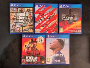 Продаю игры для PS4 🎮 Игры: FIFA 22 – 1200 с GTA V – 1300 с