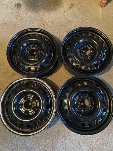 Железные Диски R 15 Комплект, отверстий - 5, Б/у