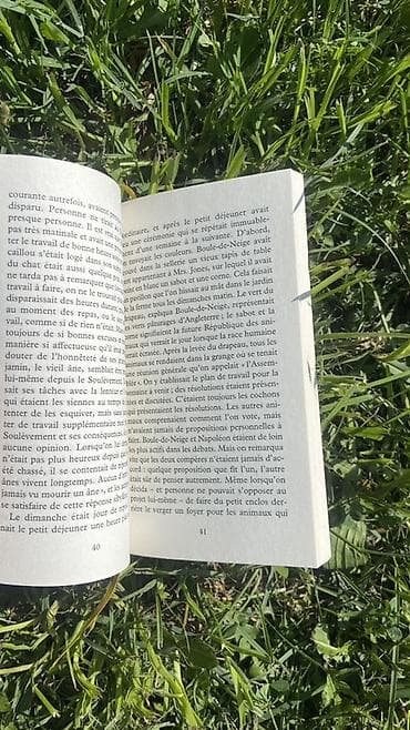Книги и журналы: George Orwell — «La Ferme des animaux» (Ферма животных) Издательство — 3