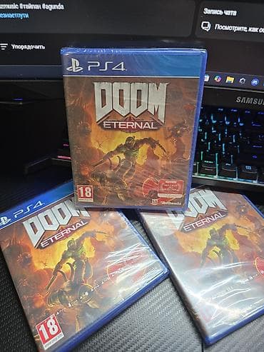 ipad 8th: Новые запечатанные диски В наличии Doom eternal На русском языке 🇷🇺 — 1