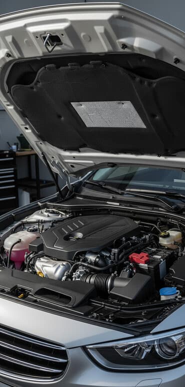 ремонт радиаторов охлаждения автомобилей: Утеплитель капота BMW, Новый, Аналог — 1