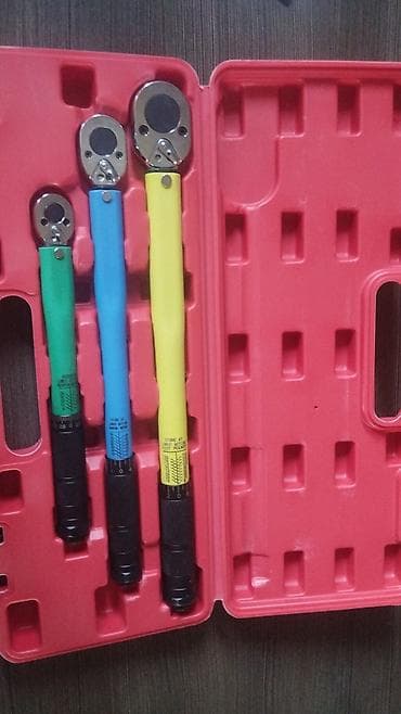 машинка для животных: Набор трещоточных динамометрических ключей (3 шт.) в пластиковом — 1