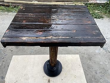 study table: Барный стол, стойка, Дерево — 4