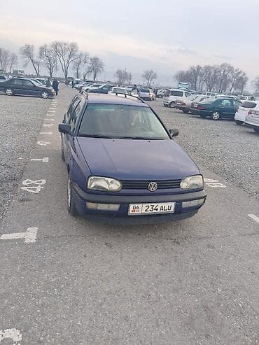 Транспорт: Volkswagen Golf Variant: 1996 г., 1.8 л, Кол менен иштөөчү, Бензин, Универсал — 3